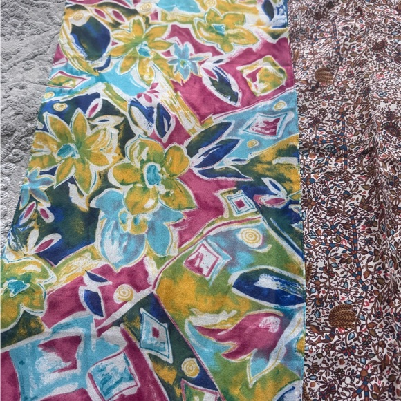 Multicolor Patterned Women's Scarf - Picture 4 of 7